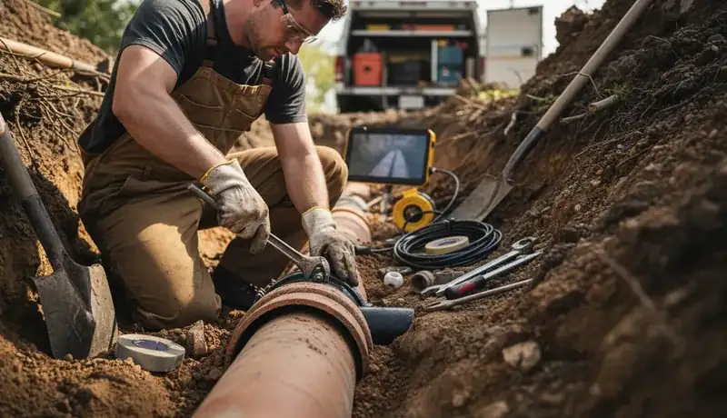 Sewer Line Repair services in Cramerton, 28032.