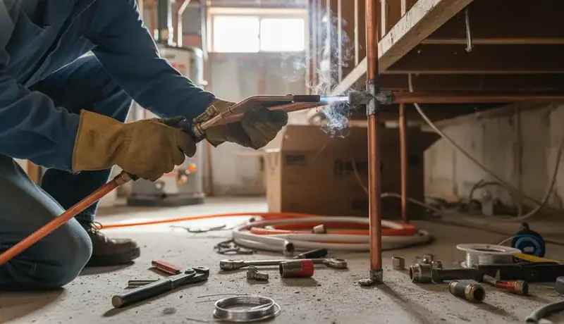 Water Line Installation services in Cramerton, 28032.