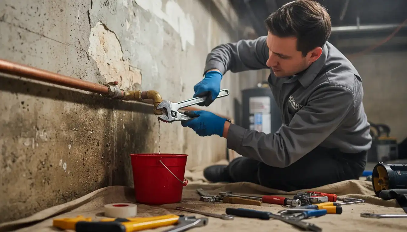 Water Leak Repair services in Crystal Beach, FL.