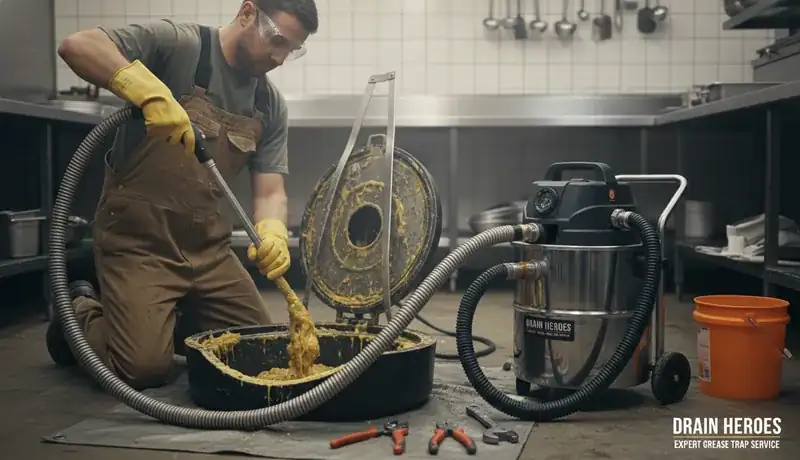 Grease Trap Cleaning services in Dallas, 28034.