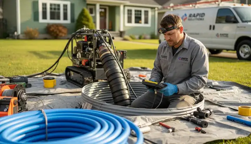 Trenchless Sewer Repair services in Dallas, 28034.