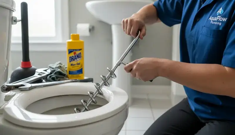 Clogged Toilet Repair services in Denver, 28038.