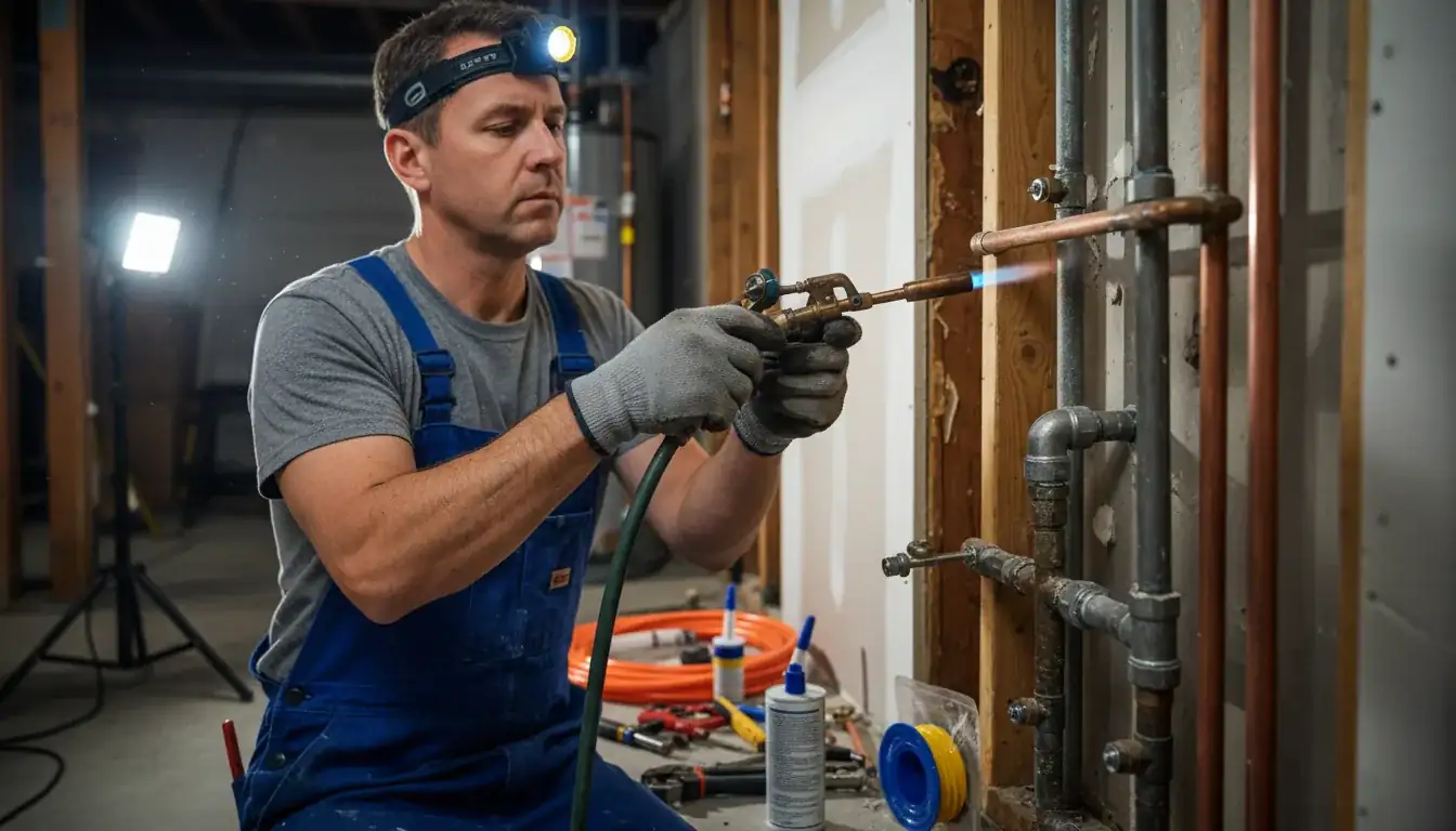 Repiping Services services in Denver, 28038.