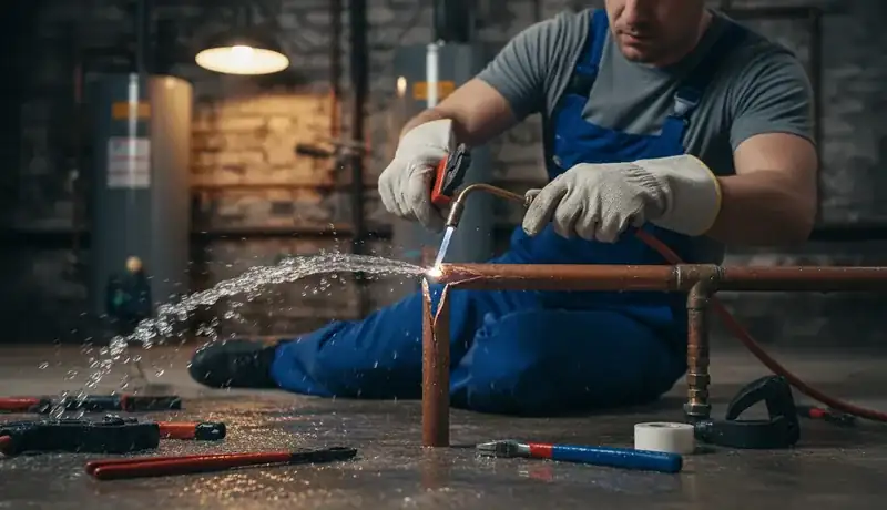 Burst Pipe Repair services in Denver, CO.