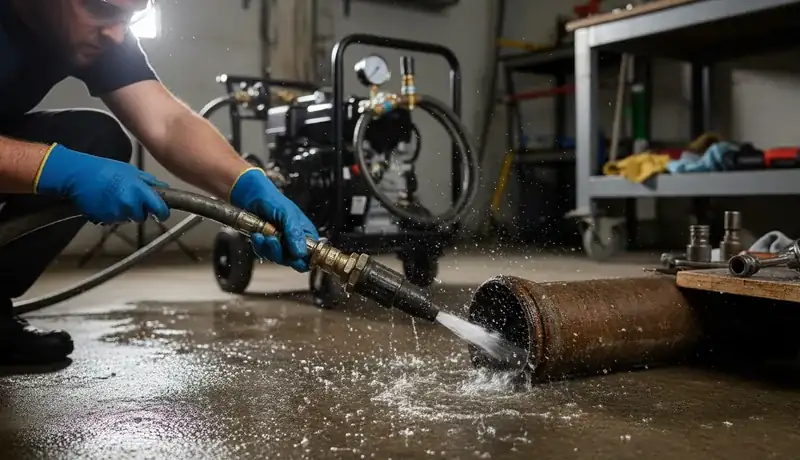 Hydro Jetting services in Dorchester Center, MA.