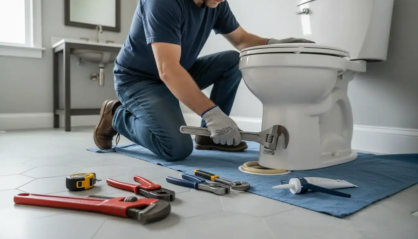 Toilet Installation services in Durham, 27702.