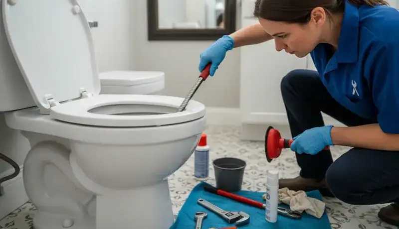 Clogged Toilet Repair services in Durham, 27703.