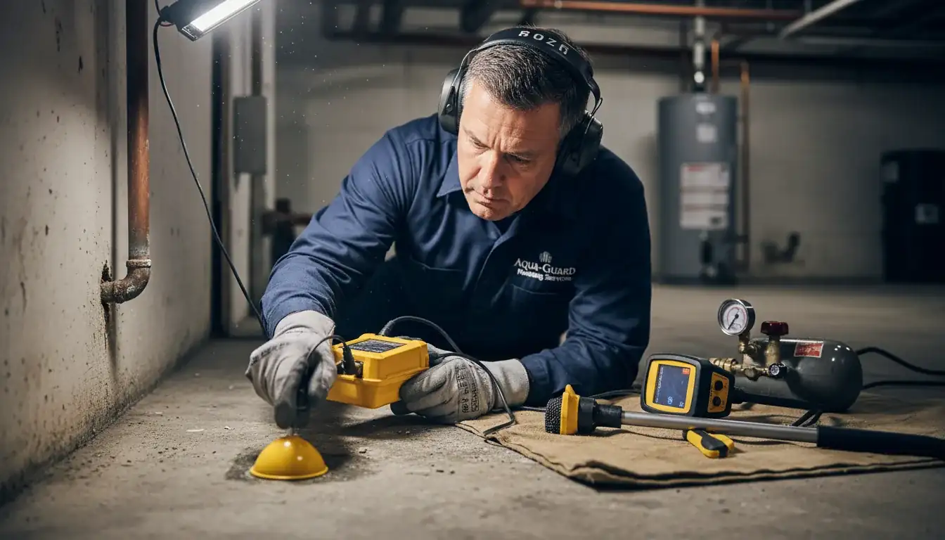 Leak Detection services in Durham, 27703.