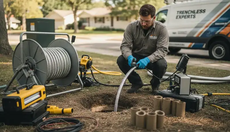 Trenchless Sewer Repair services in Durham, 27703.