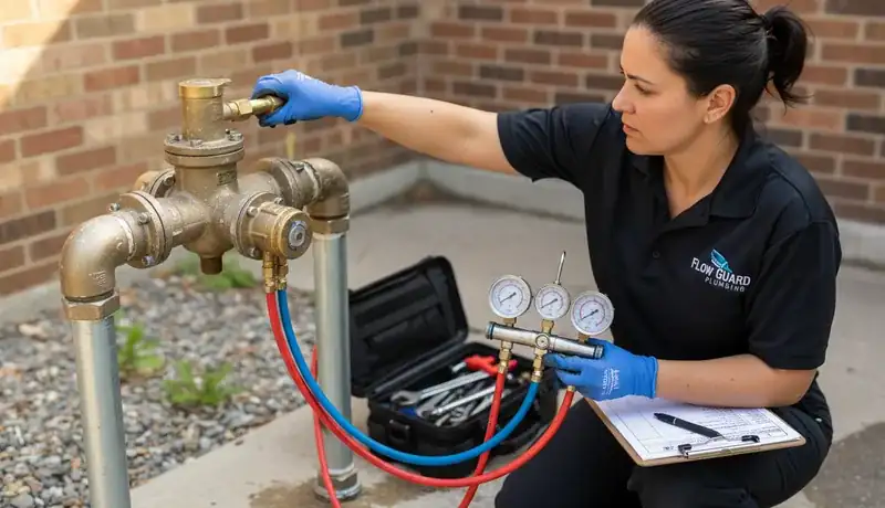 Backflow Testing services in Durham, 27709.