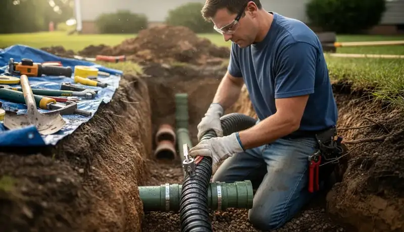 Sewer Line Replacement services in Durham, 27709.