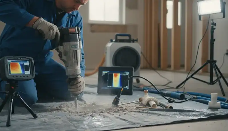 Slab Leak Repair services in Durham, 27709.