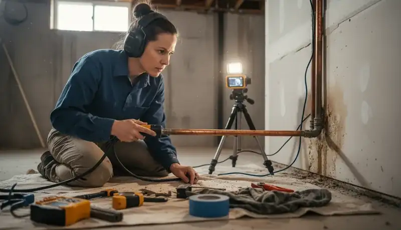 Leak Detection services in Durham, 27711.