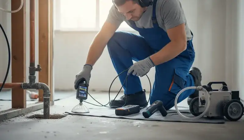 Leak Detection services in Durham, 27712.