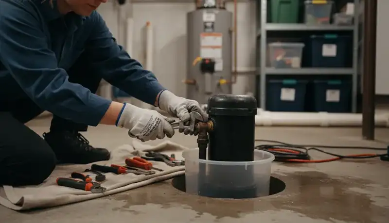 Sump Pump Repair services in Durham, 27712.