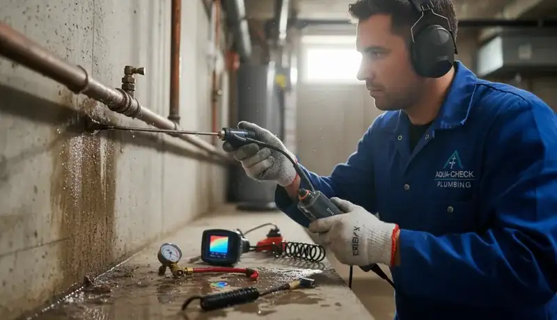 Leak Detection services in Durham, 27713.