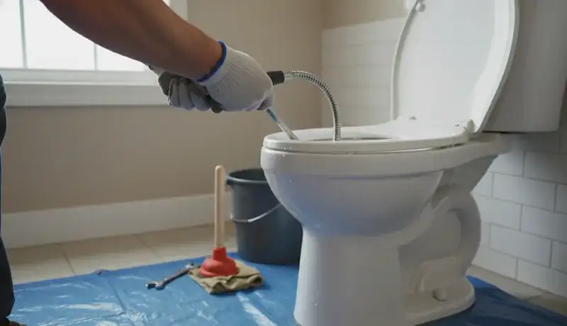 Clogged Toilet Repair services in Durham, 27715.