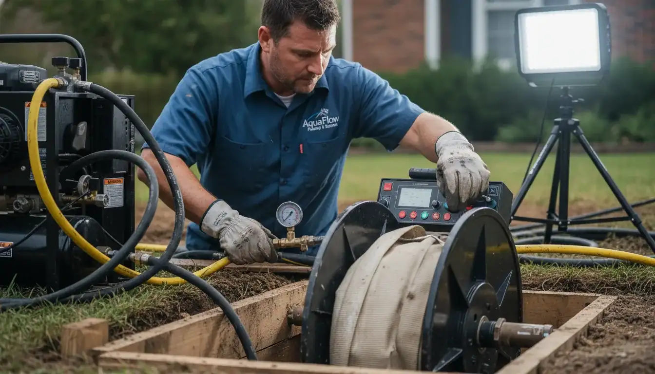 Trenchless Sewer Repair services in Durham, 27715.