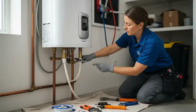 Tankless Water Heater Installation services in Durham, 27717.