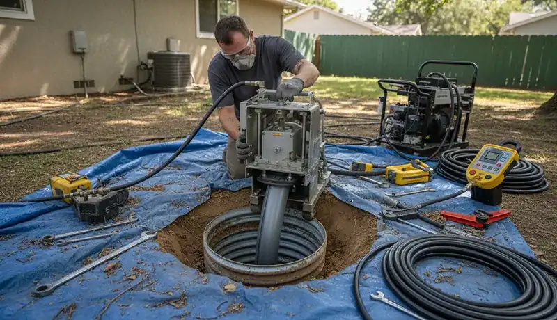 Trenchless Sewer Repair services in Durham, 27717.