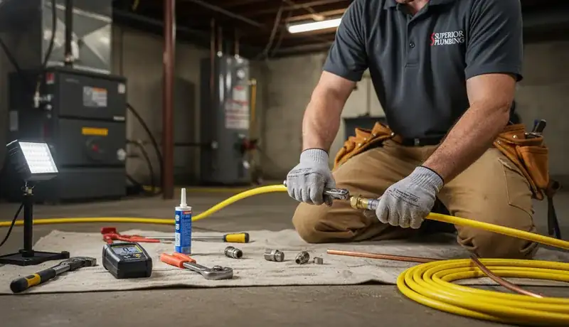 Gas Line Installation services in Durham, 27722.