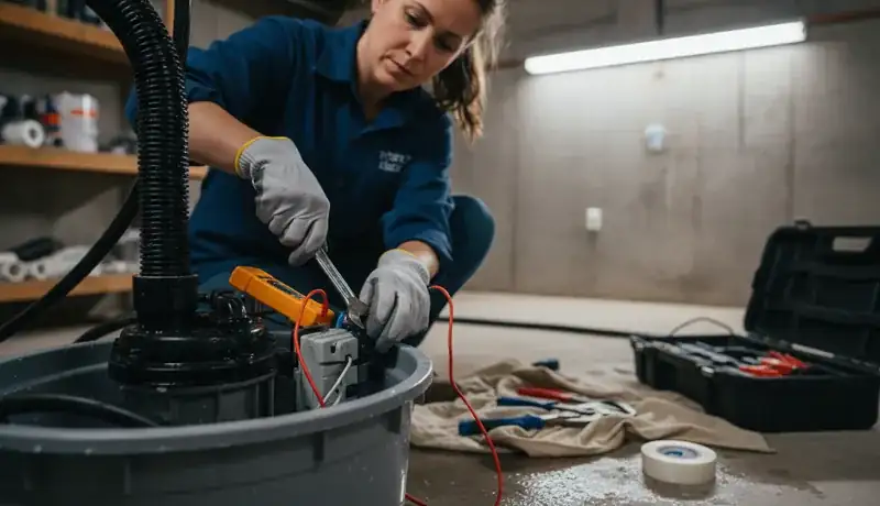 Sump Pump Repair services in Durham, 27722.