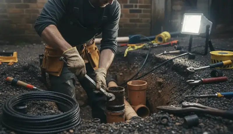 Sewer Line Repair services in Duxbury, MA.