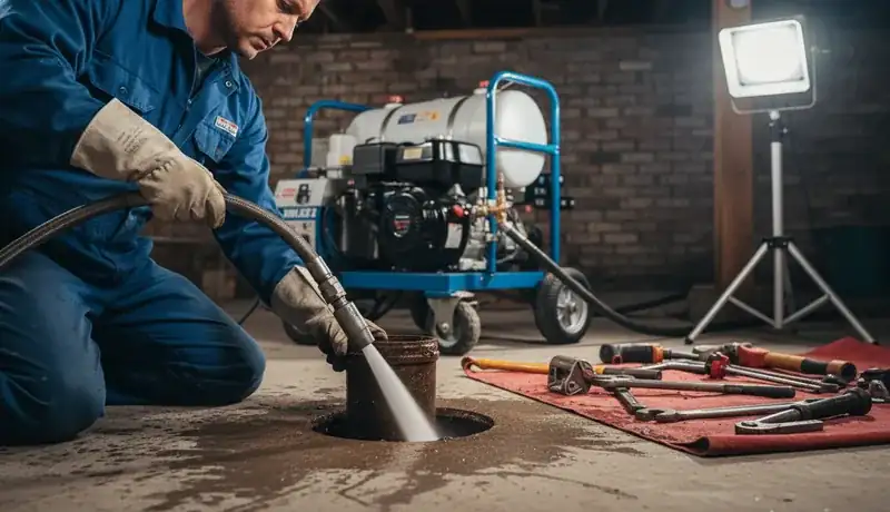 Hydro Jetting services in East Irvine, CA.