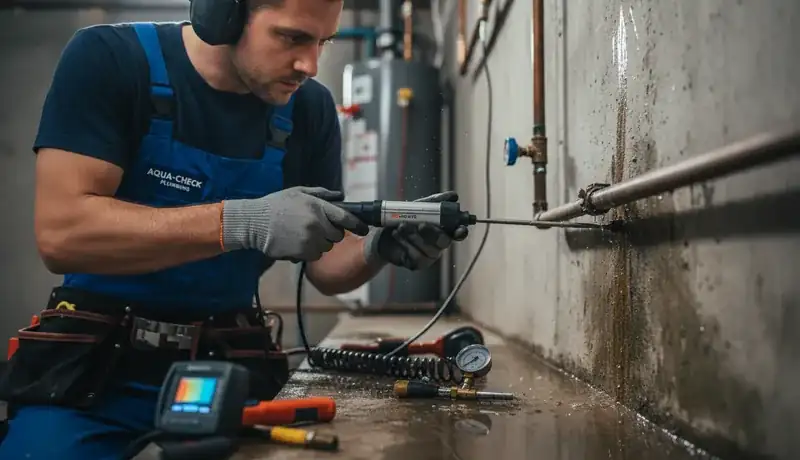 Leak Detection services in East Irvine, CA.
