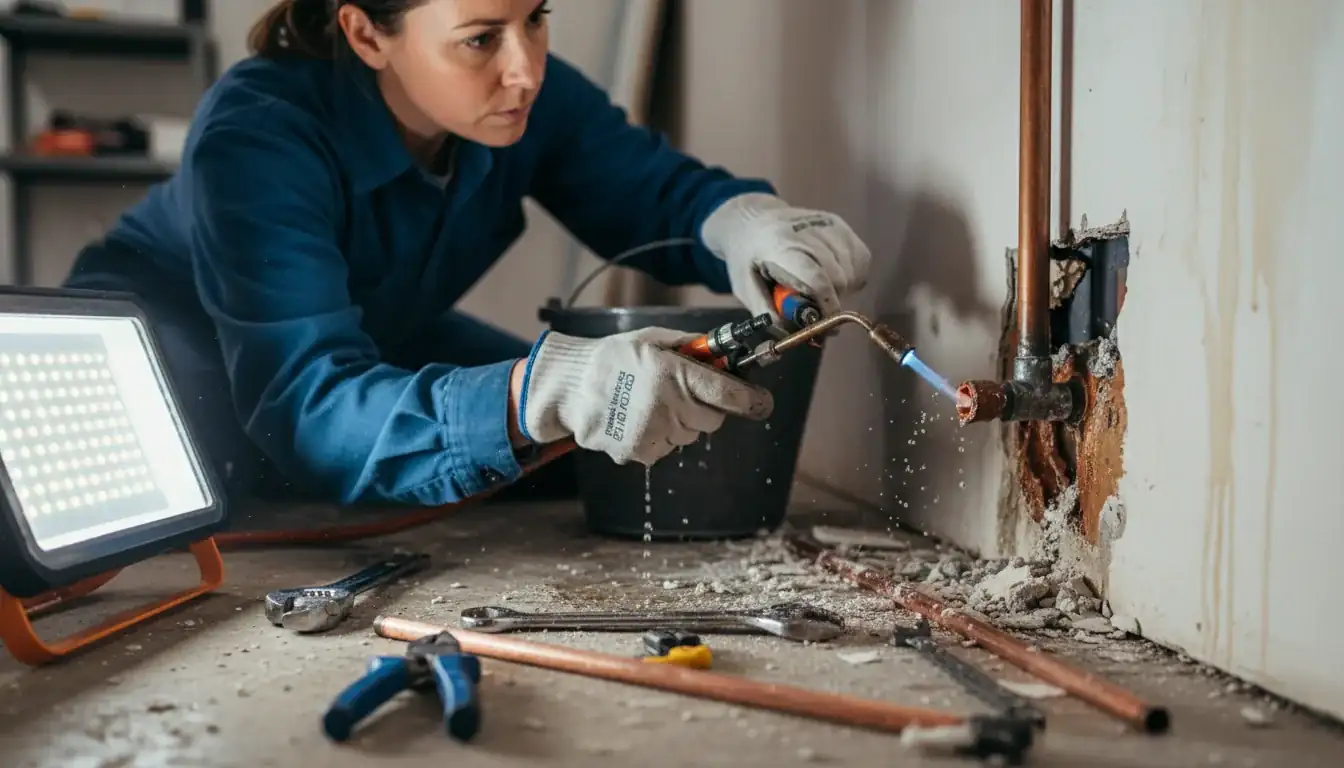 Burst Pipe Repair services in Efland, 27243.