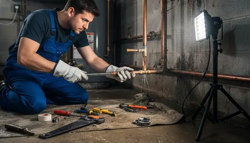 Burst Pipe Repair services in El Toro, CA.