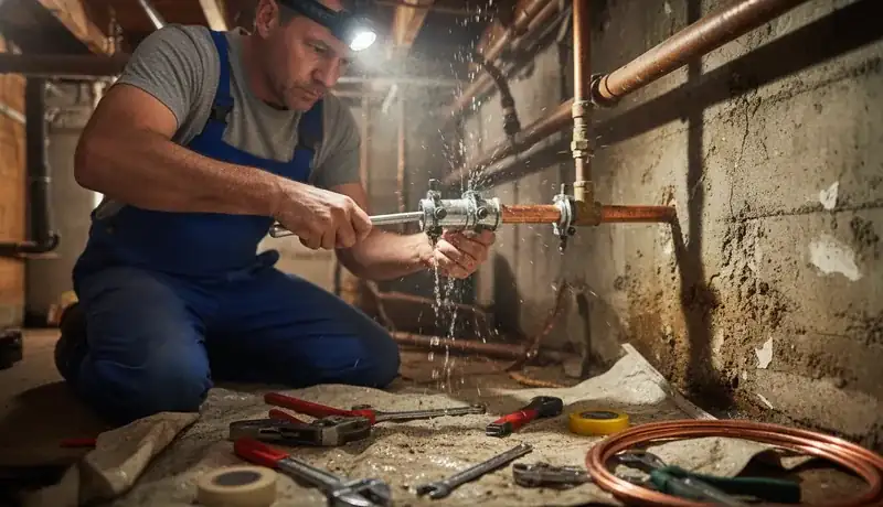 Burst Pipe Repair services in Evans, CO.