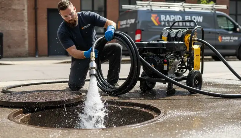 Hydro Jetting services in Fairview, OR.
