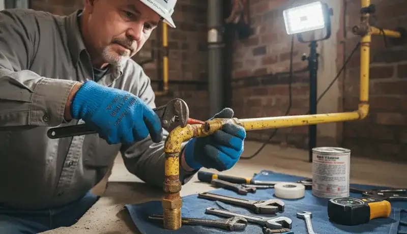 Gas Line Repair services in Franklinville, 27248.