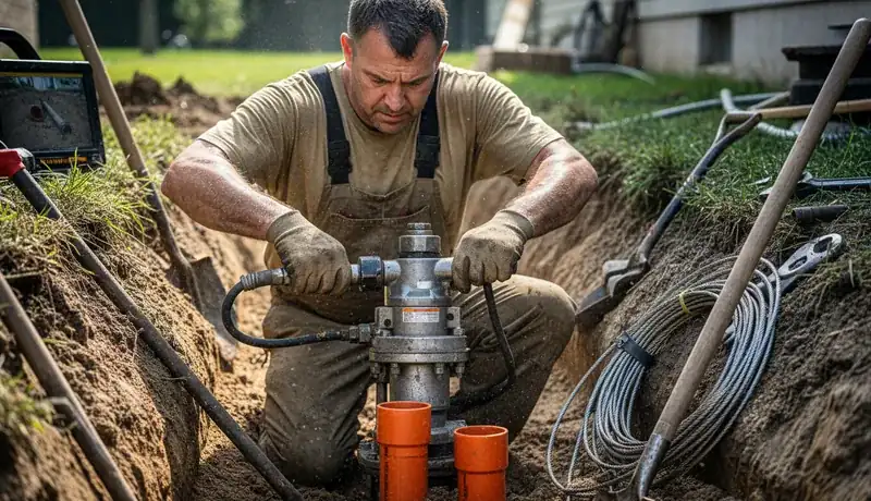 Sewer Line Repair services in Franklinville, 27248.