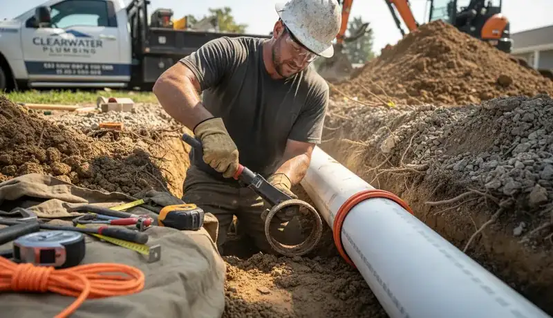 Sewer Line Replacement services in Franklinville, 27248.