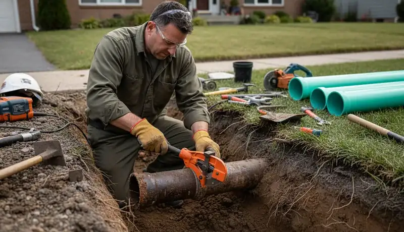 Sewer Line Replacement services in Fullerton, CA.