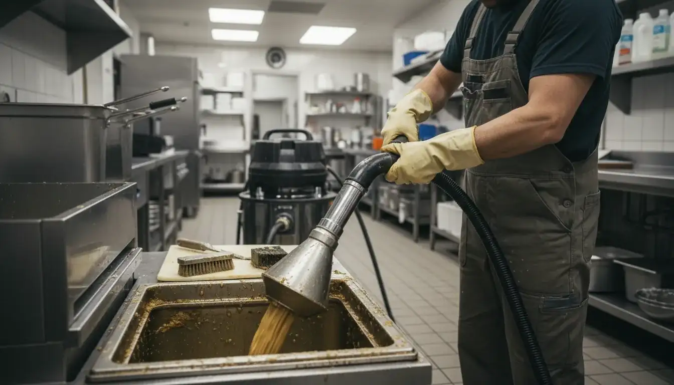 Grease Trap Cleaning services in Fuquay Varina, 27526.