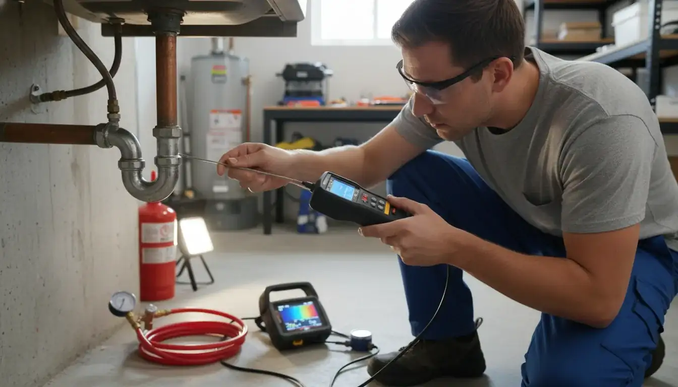 Leak Detection services in Fuquay Varina, 27526.