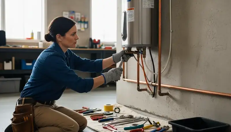 Tankless Water Heater Installation services in Fuquay Varina, 27526.