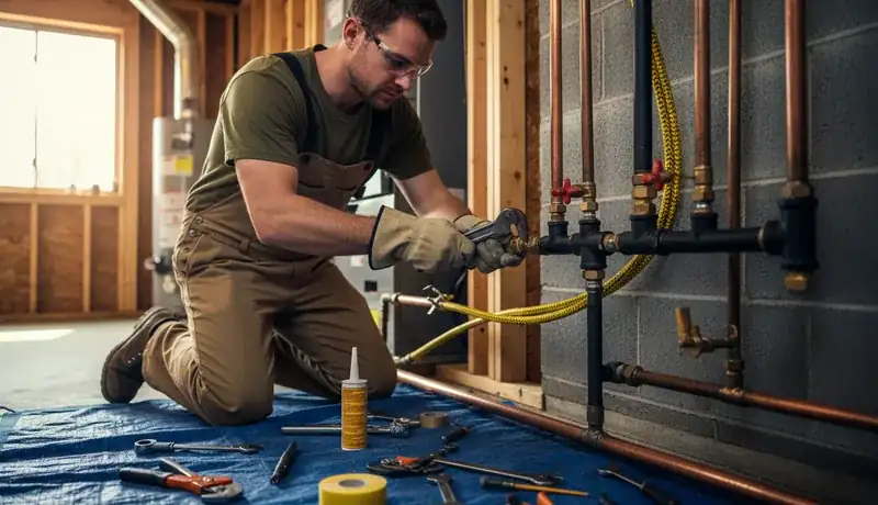 Gas Line Installation services in Gastonia, 28052.