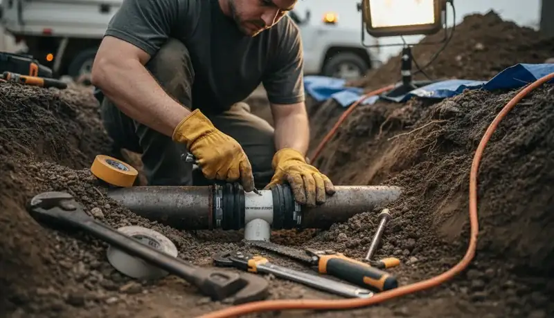 Sewer Line Repair services in Gastonia, 28053.