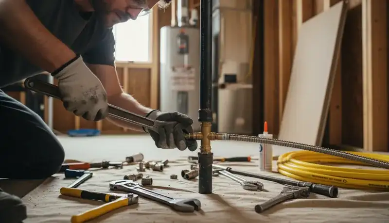 Gas Line Installation services in Gastonia, 28054.