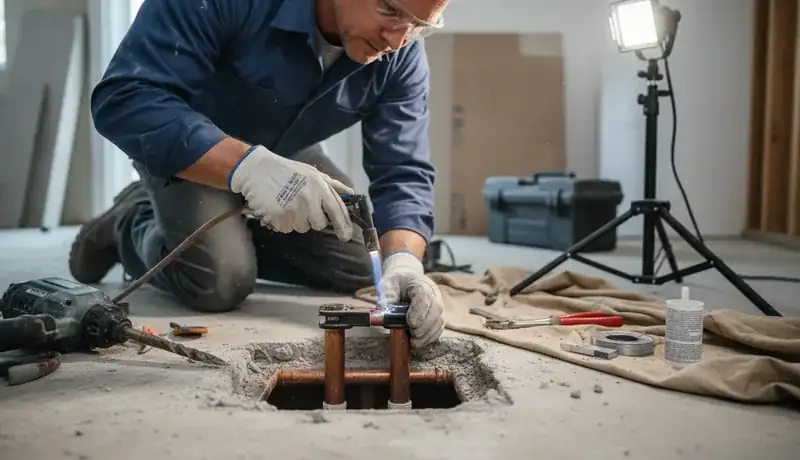 Slab Leak Repair services in Gastonia, 28054.