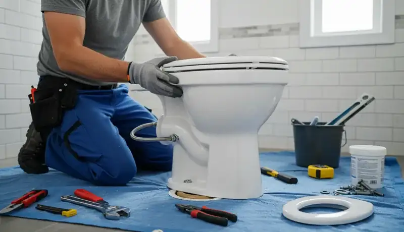 Toilet Installation services in Gastonia, 28054.
