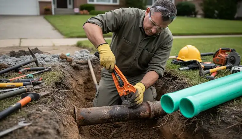 Sewer Line Replacement services in Gastonia, 28055.