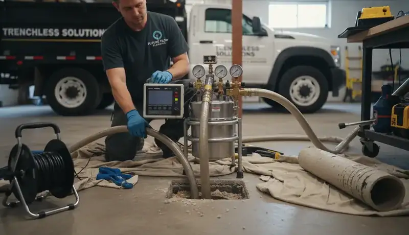 Trenchless Pipe Lining services in Gastonia, 28055.