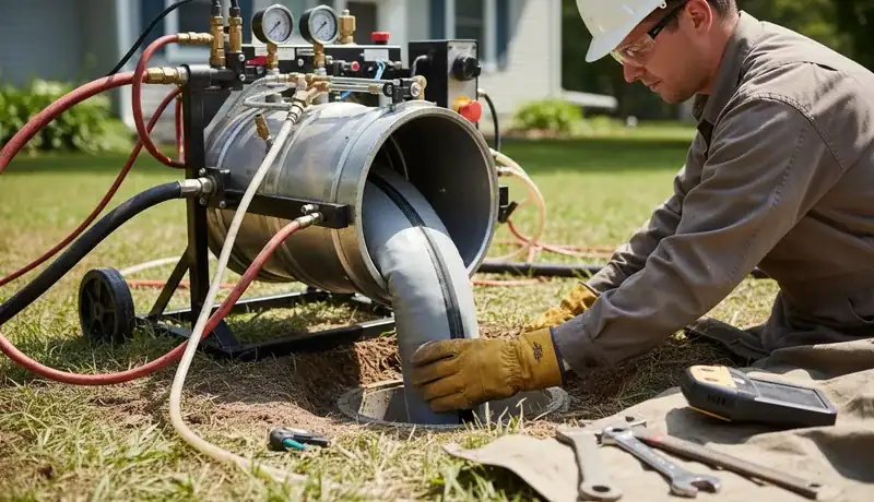 Trenchless Sewer Repair services in Gastonia, 28056.