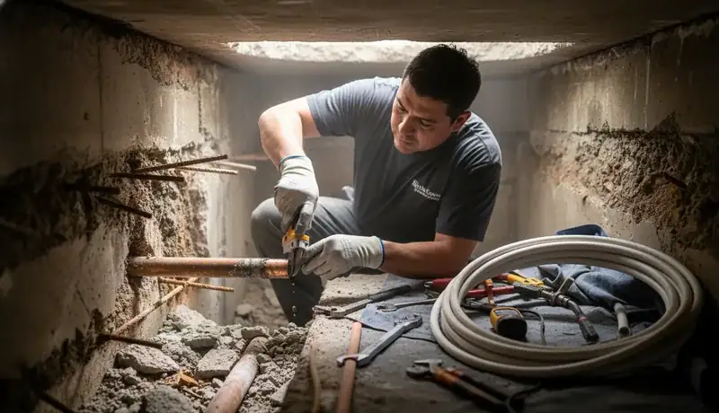 Slab Leak Repair services in Graham, 27253.