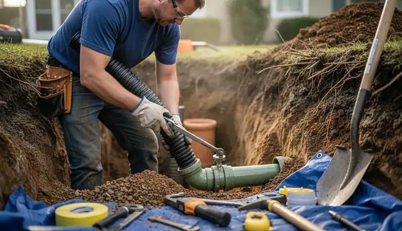 Sewer Line Replacement services in Greenleaf, ID.